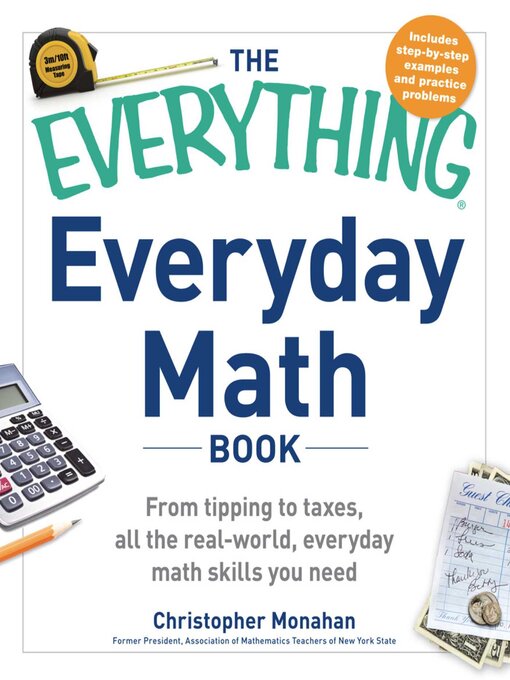 Cover of The Everything Everyday Math Book